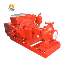 Centrifugal farm irrigation movable diesel water pump